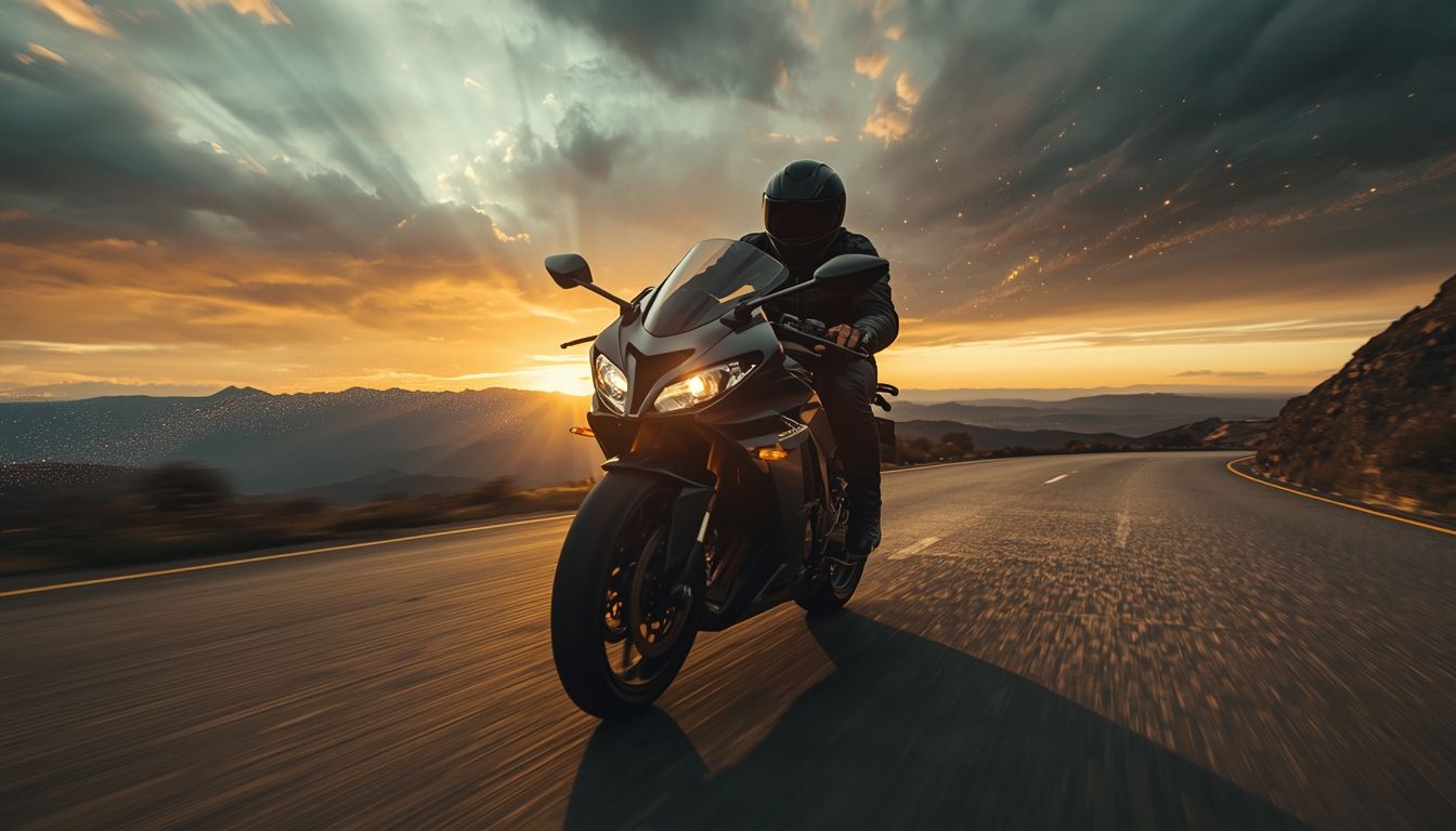 lucid-origin_A_cinematic_portrait_of_a_lone_motorcycle_rider_on_a_sport_bike_Kawasaki_Ninja_s-0